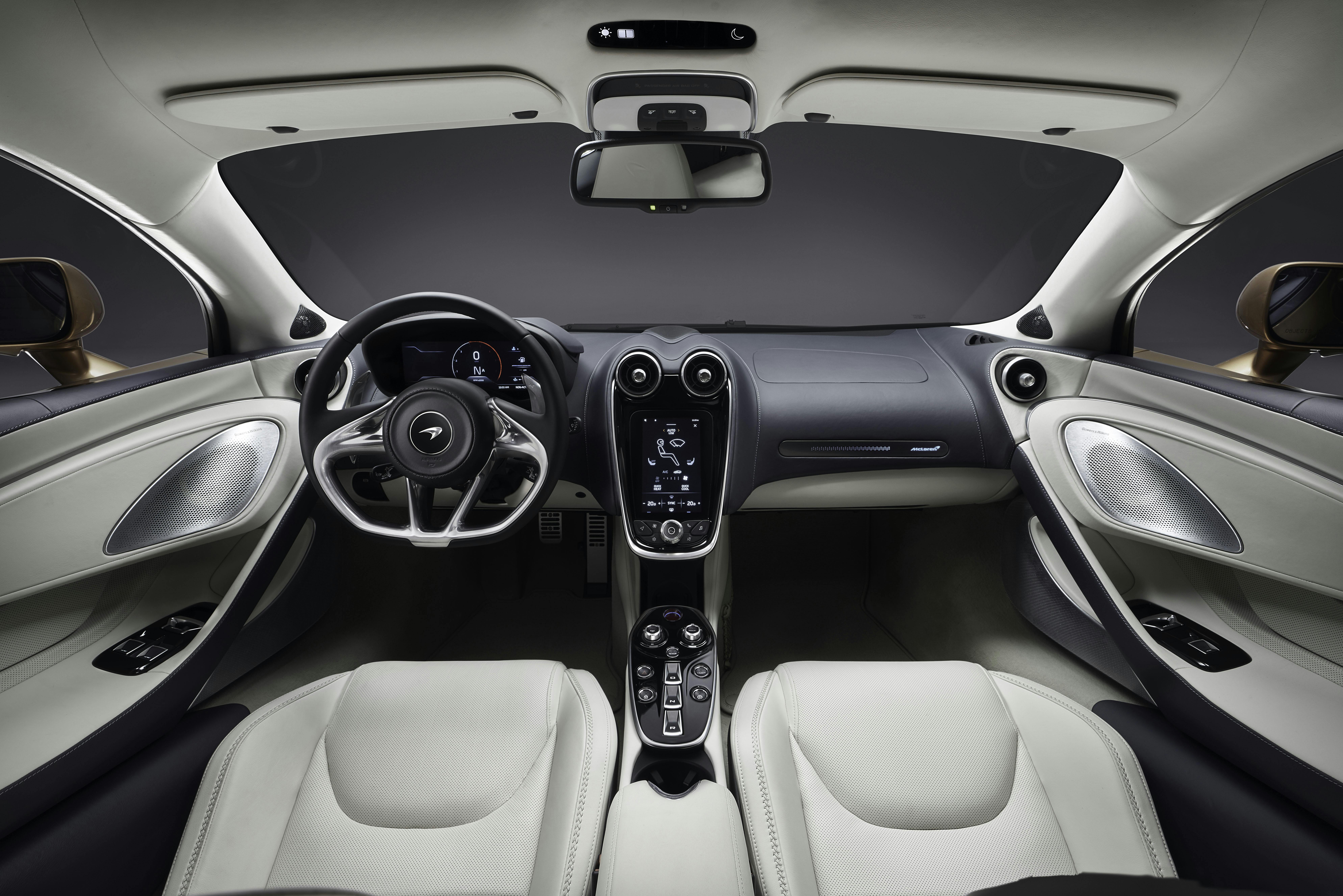 McLaren GT 2019 bronce studie kabine McLaren GT 2019 bronce studie kabine