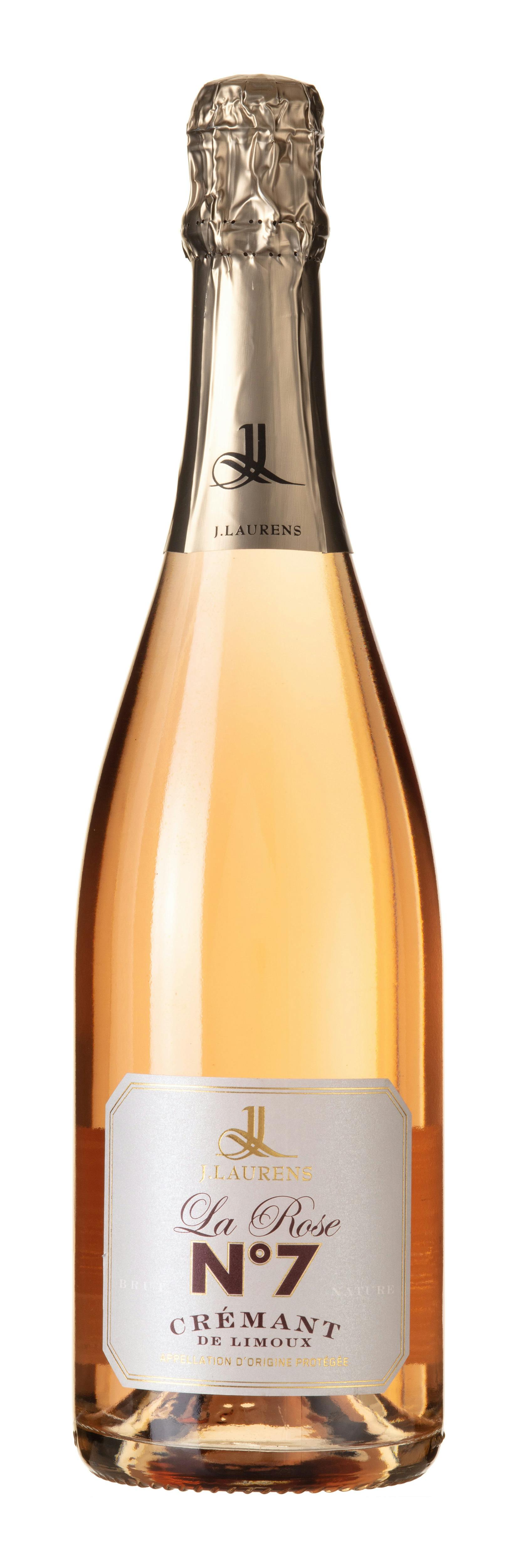 Crémant rosa musserende vin 10708501 J. Laurens La Rose No.7