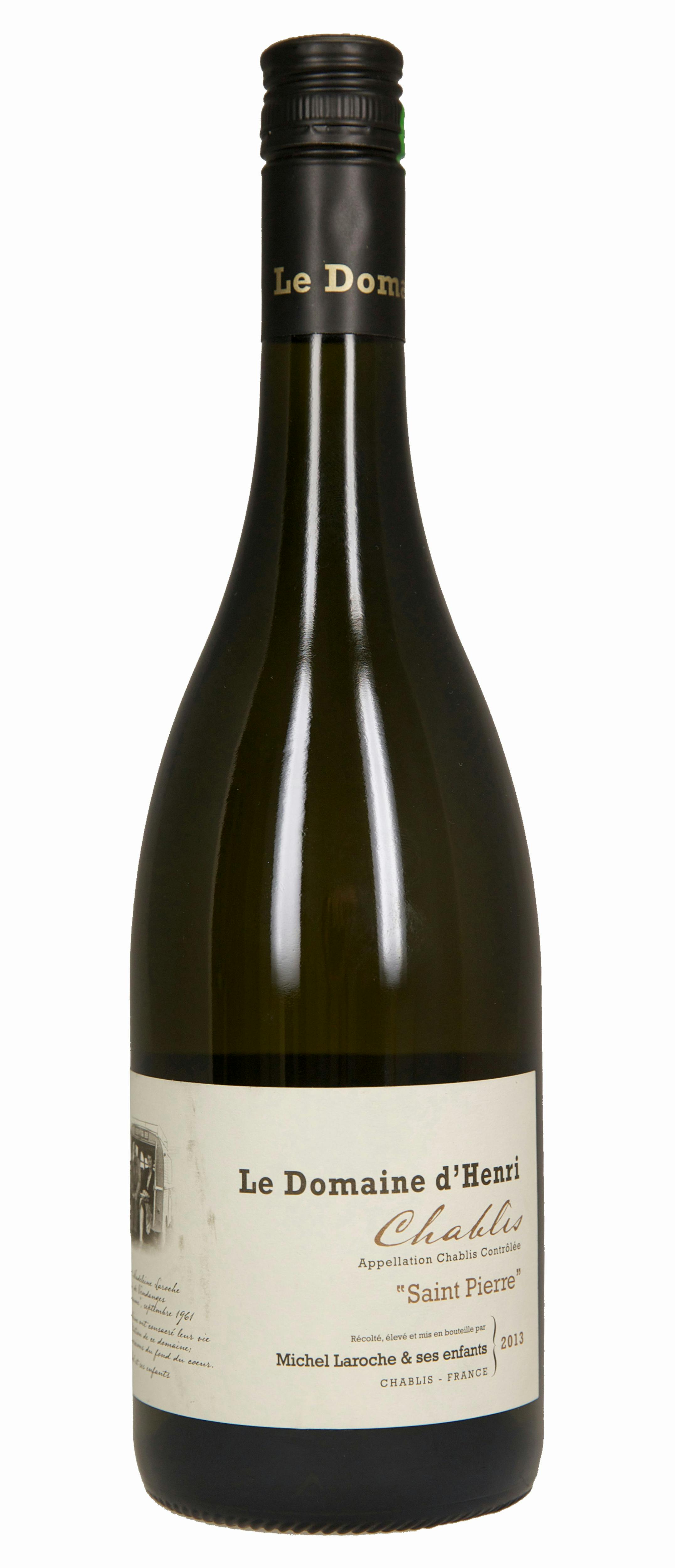 7372801 Le Dom. d'Henri Chablis Saint Pierre 2015