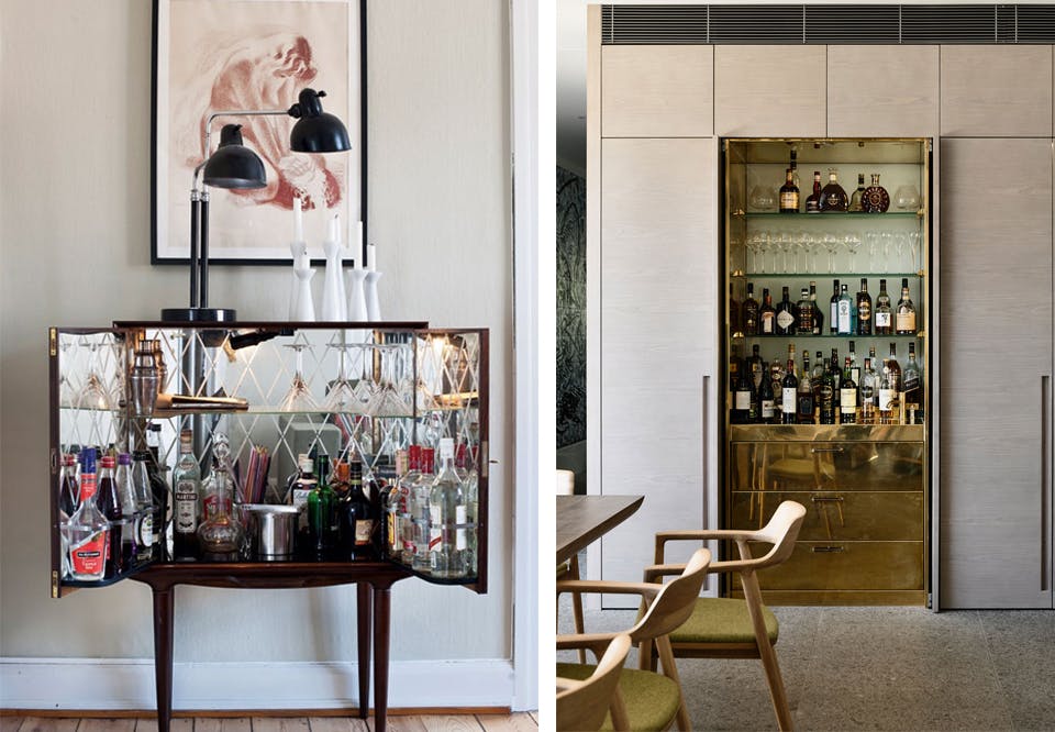Minibar: Lav en minibar i dit skab