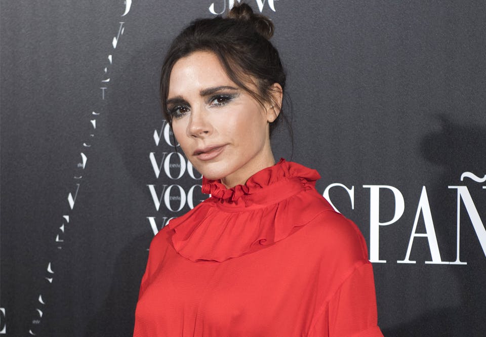 Victoria Beckhams trick mod trætte øjne