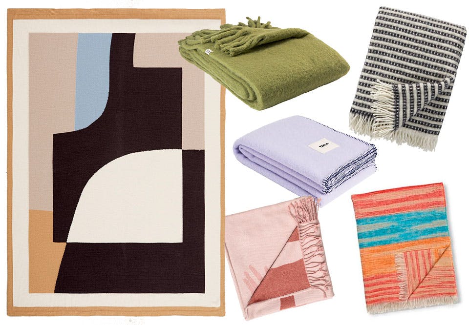 Plaid fra Zara Home / Magasin / Tekla / H&M / Klippan / Missoni