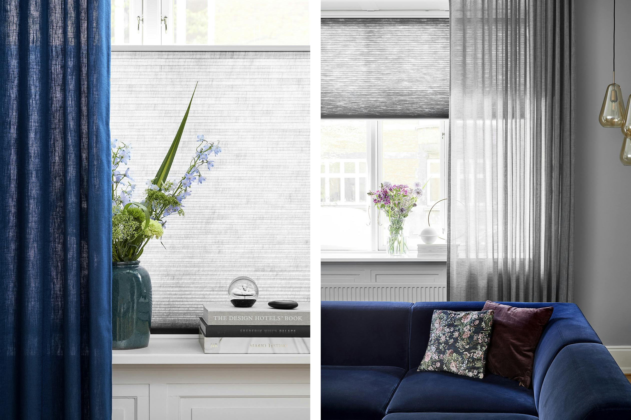 Luxaflex indretning styling vindueskarm gardiner