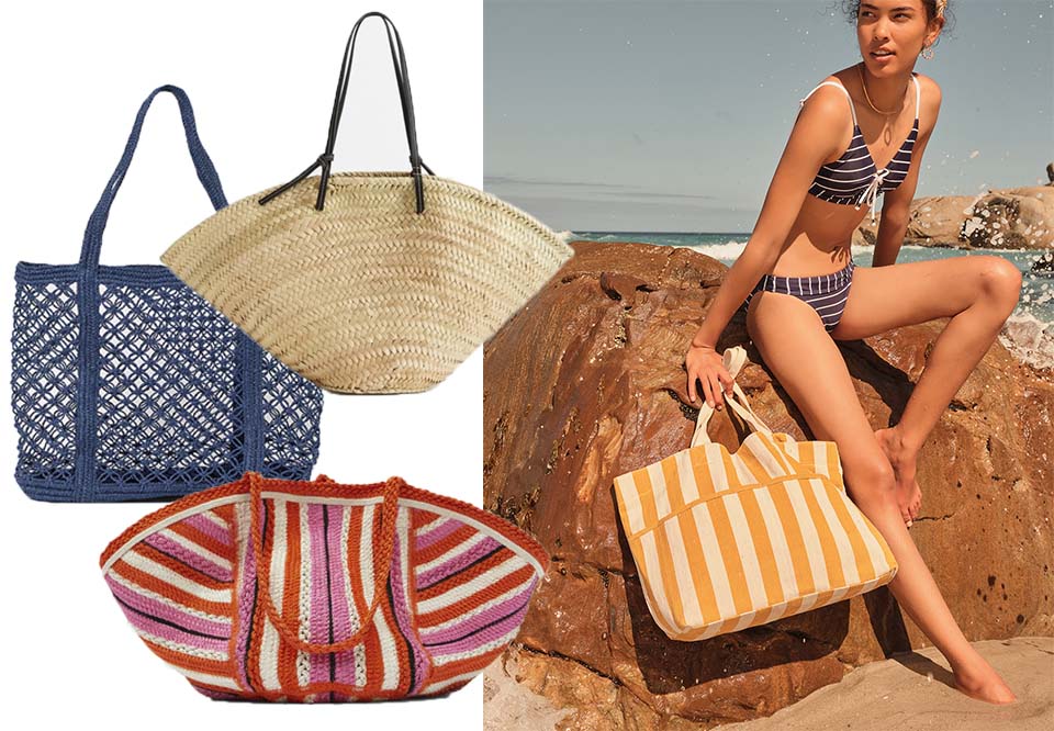 10 strandvesker vi elsker! | Stylista.no Sommerens fineste vesker Shopping