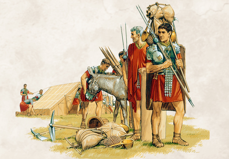 Den romerska legionen – en effektiv krigsmaskin Den romerska legionen – en effektiv krigsmaskin