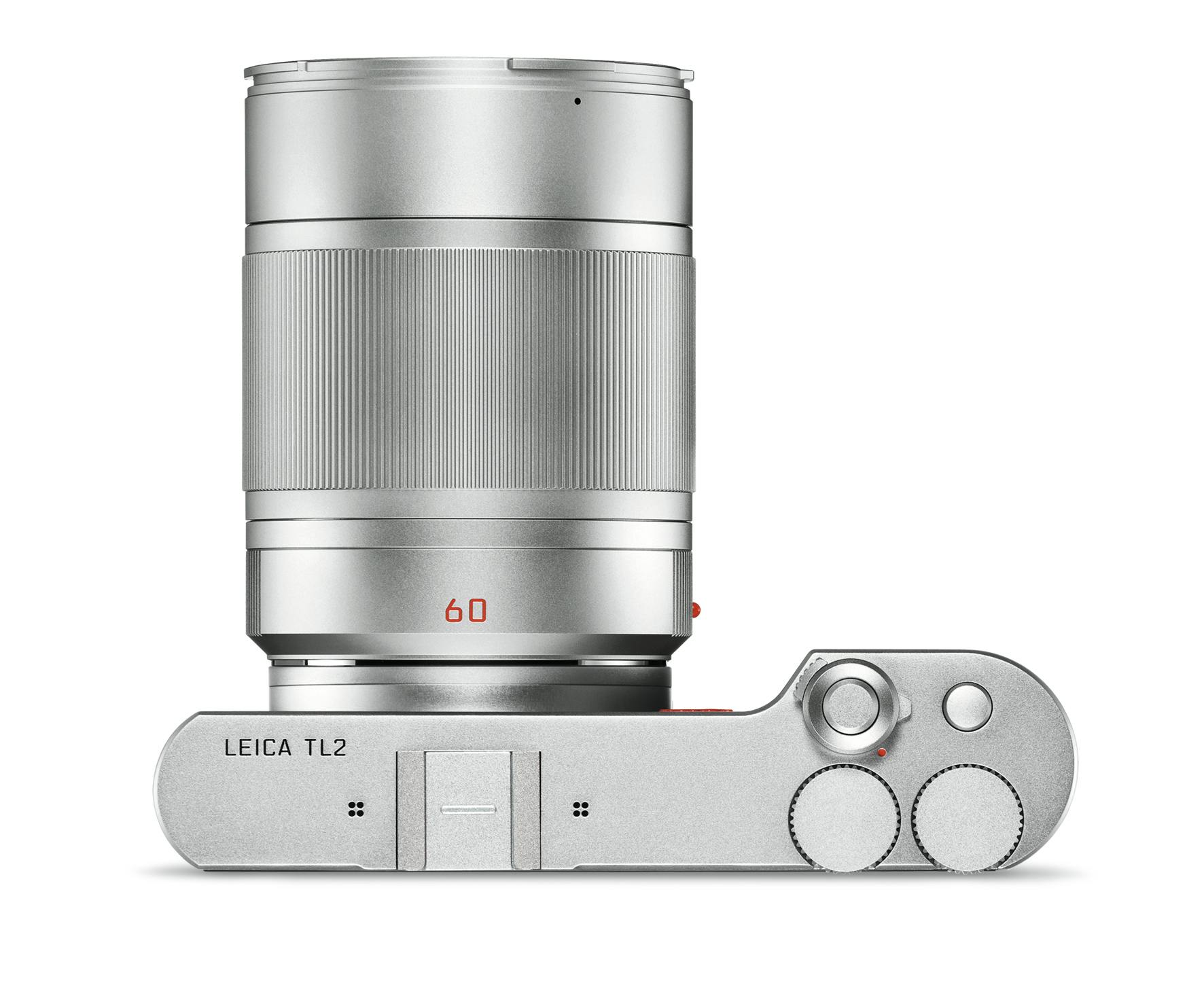 Slank och lyxig Leica TL2 ovanifrån