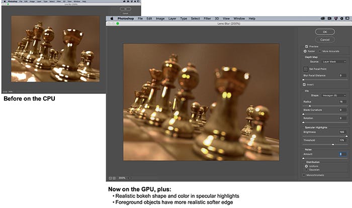 Lens Blur i Photoshop
