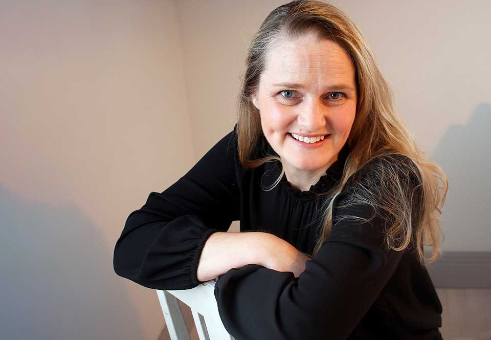 Författaren Linda Linnskog Rudh