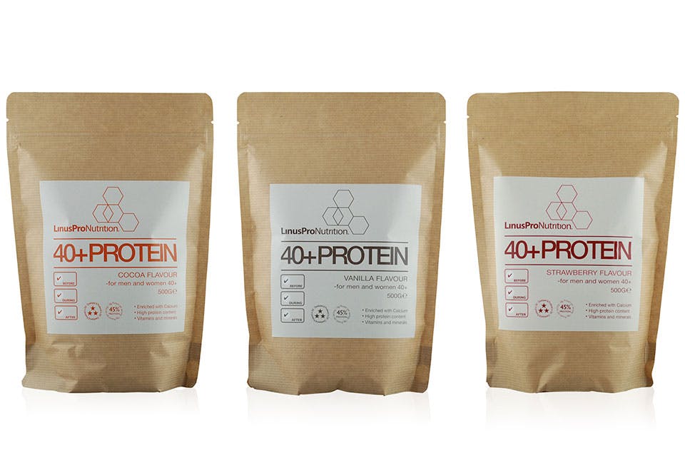 Proteinpulver fra LinusPro Nutrition med valleprotein