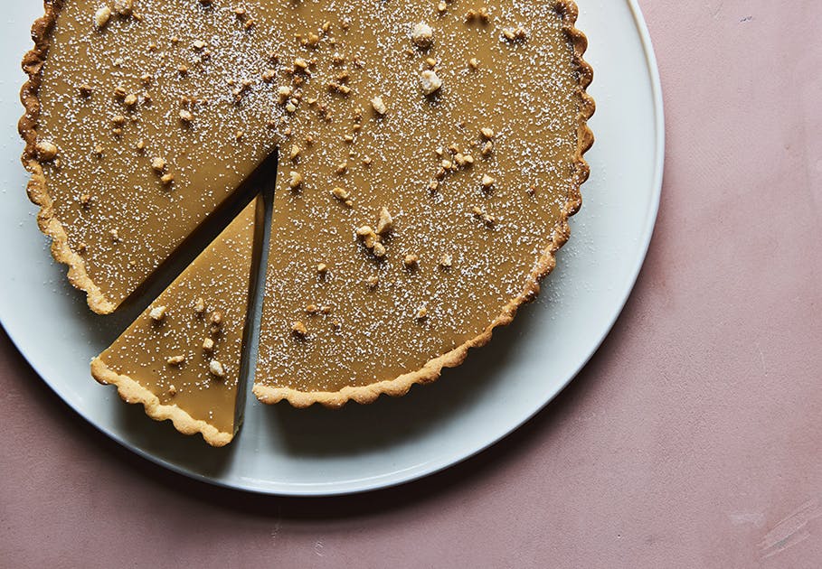 tærte ganache chokolade dulcey opskrift