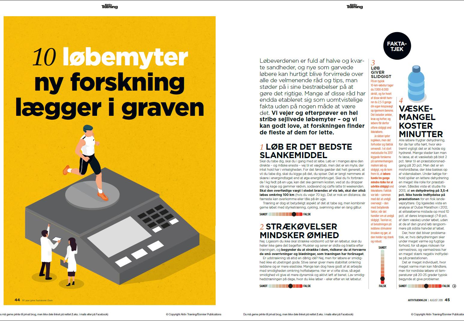 10 løbemyter ny forskning lægger i graven artikel