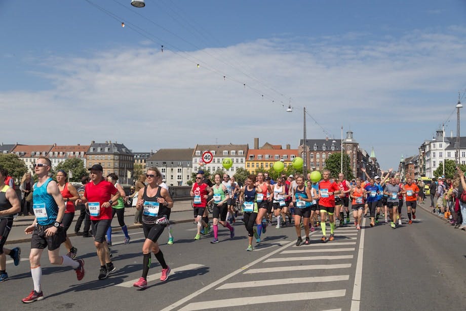 Maraton er blitt en populær konkurranse. Maratonløpere løper København maraton