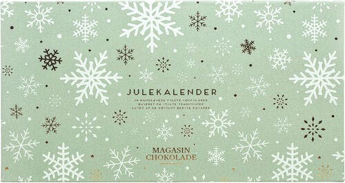 En lækker chokoladejulekalender fra Magasin – mums! Chokoladejulekalender fra Magasin