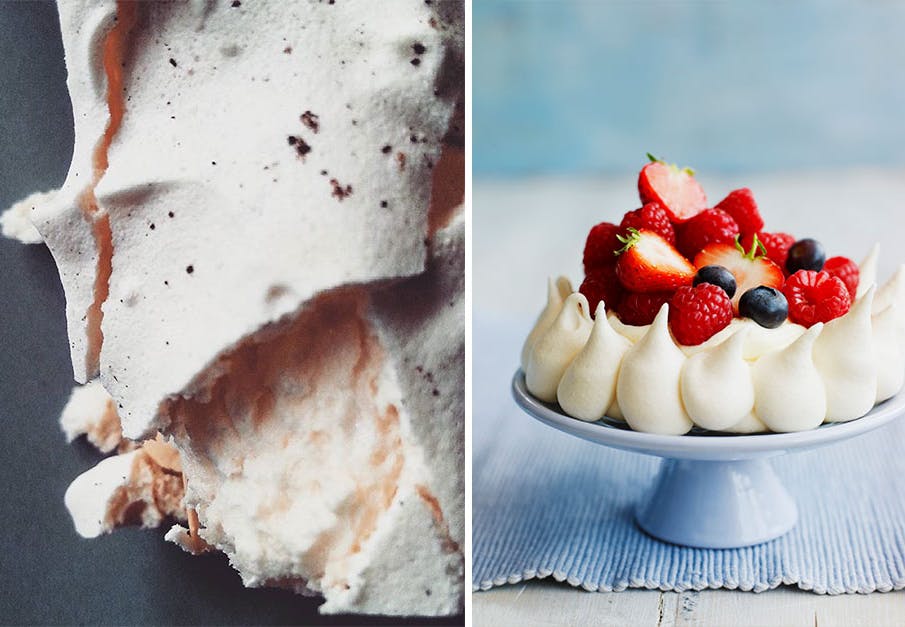 Pavlova oppskrift: Pavlova langpanne oppskrift