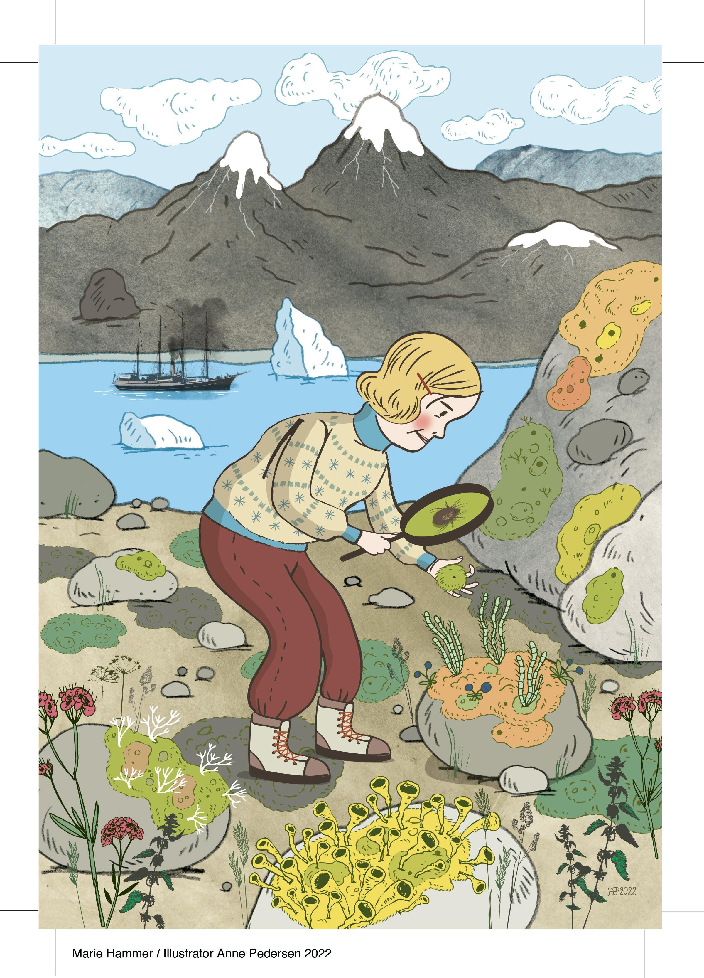 Marie Hammer beviste, at kontinenterne har hængt sammen. Marie Hammer, Kender du hende? børnebogen