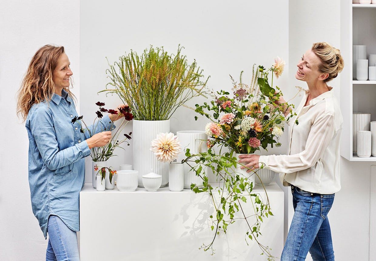 Vilde violer - økologiske buketter, Maria Holmer og Christina Foss