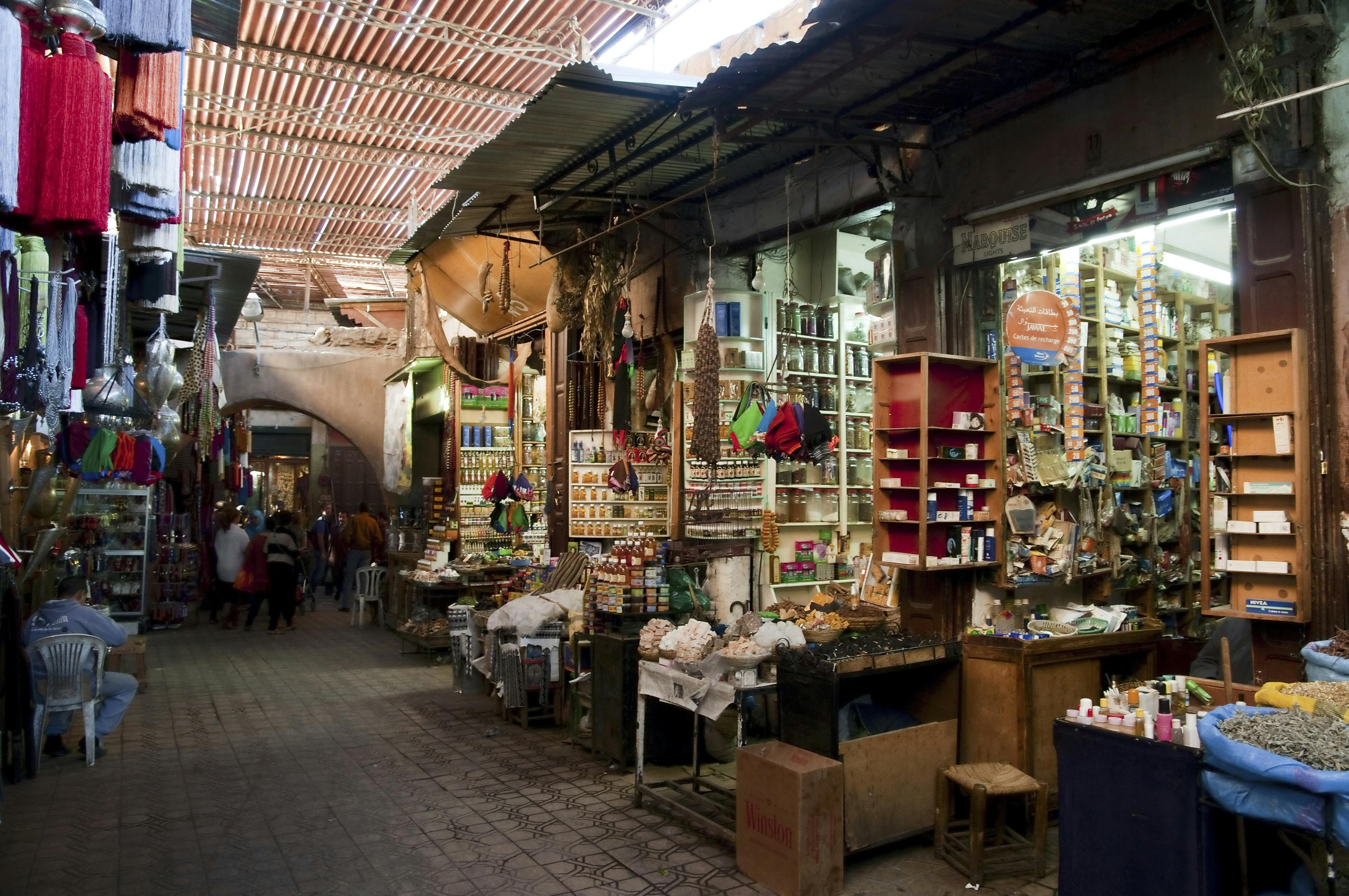 I Souken er der altid lige en butik mere at udforske. Souken i Marrakech