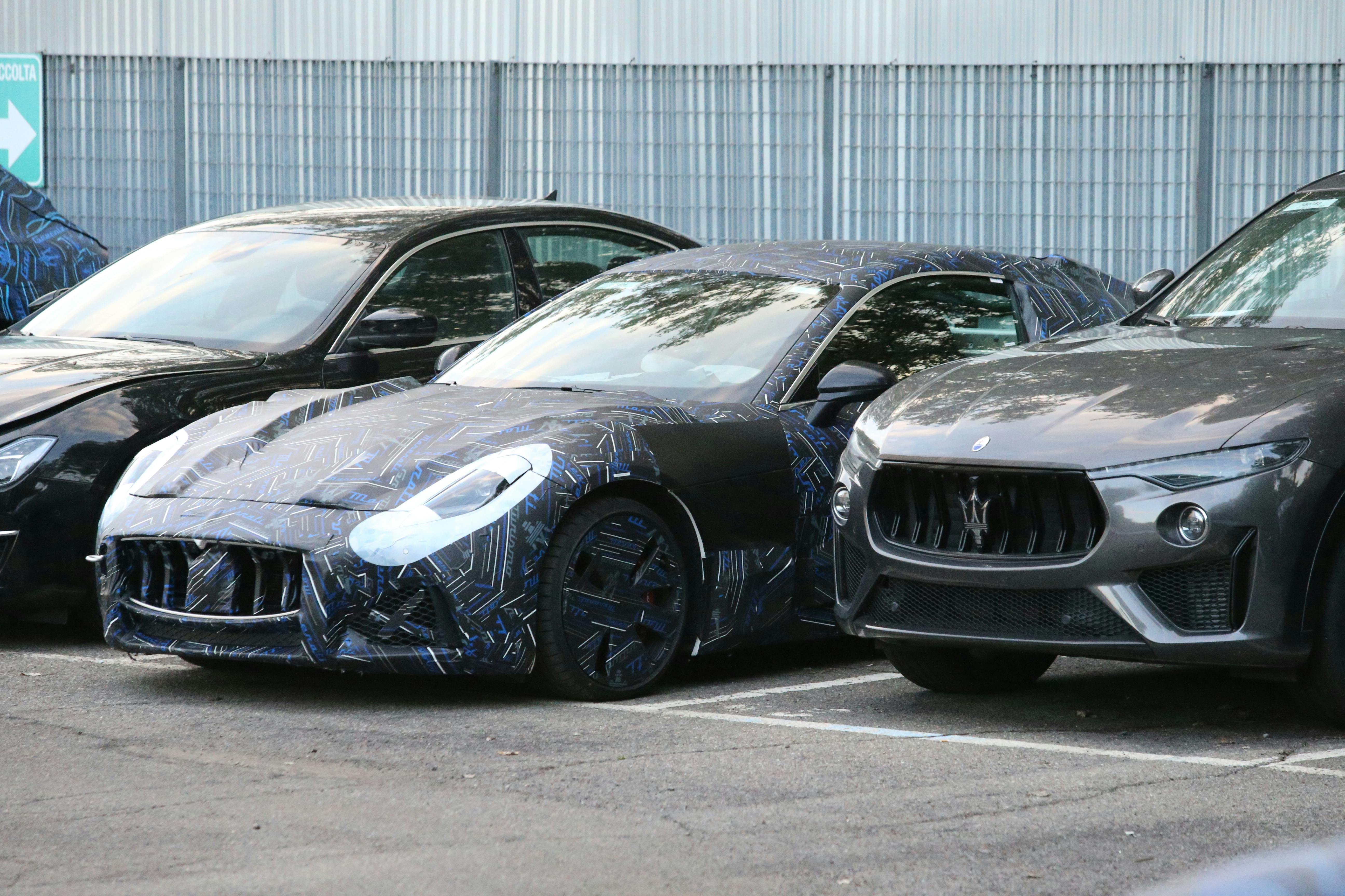Automedia Maserati GranTurismo kamuflage forfra front