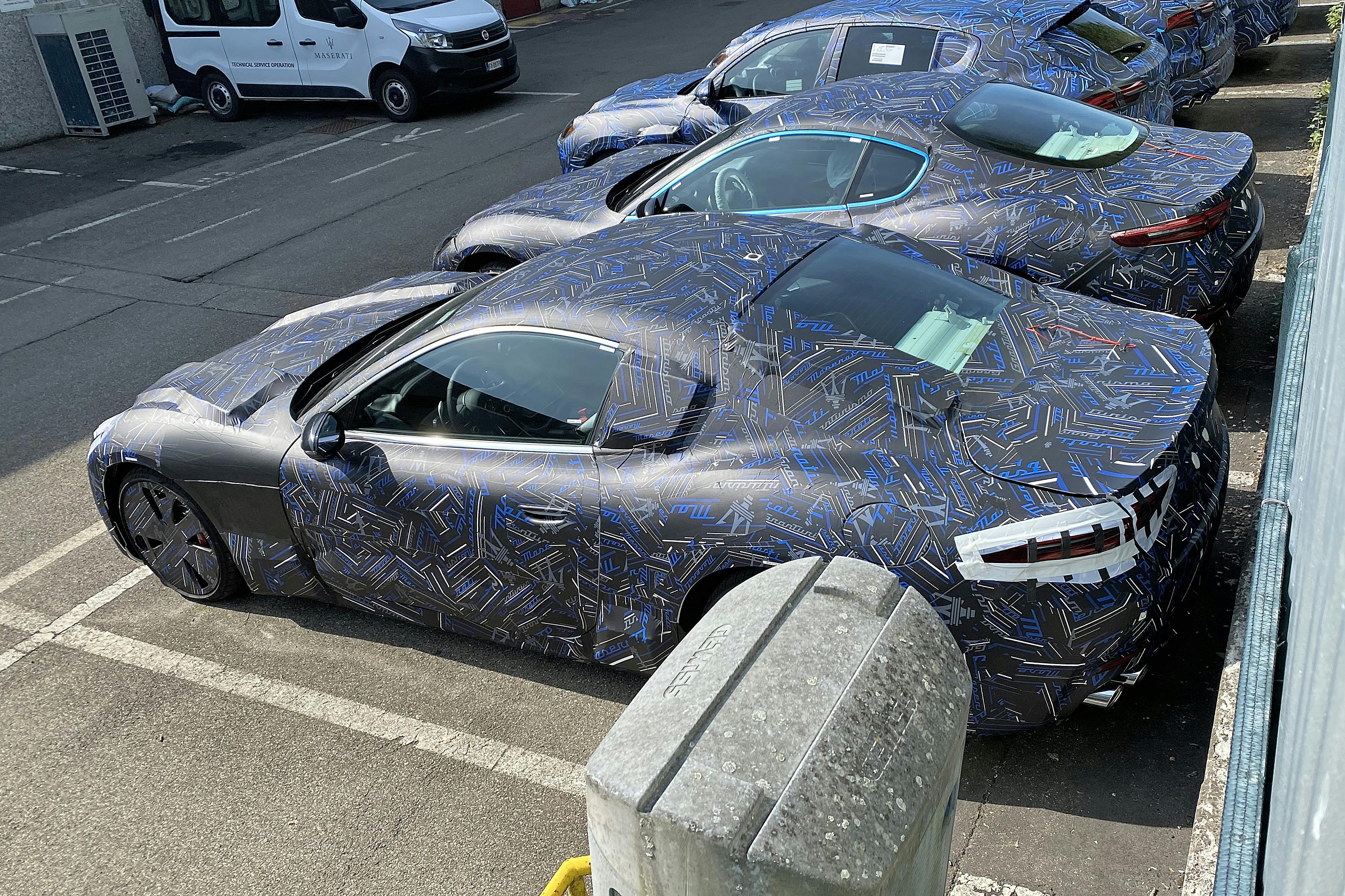 Automedia Maserati GranTurismo kamuflage bagfra rear