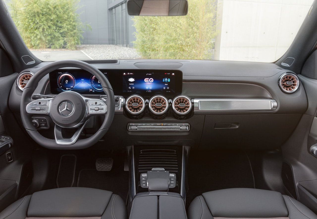 mercedes eqb med fem autostole