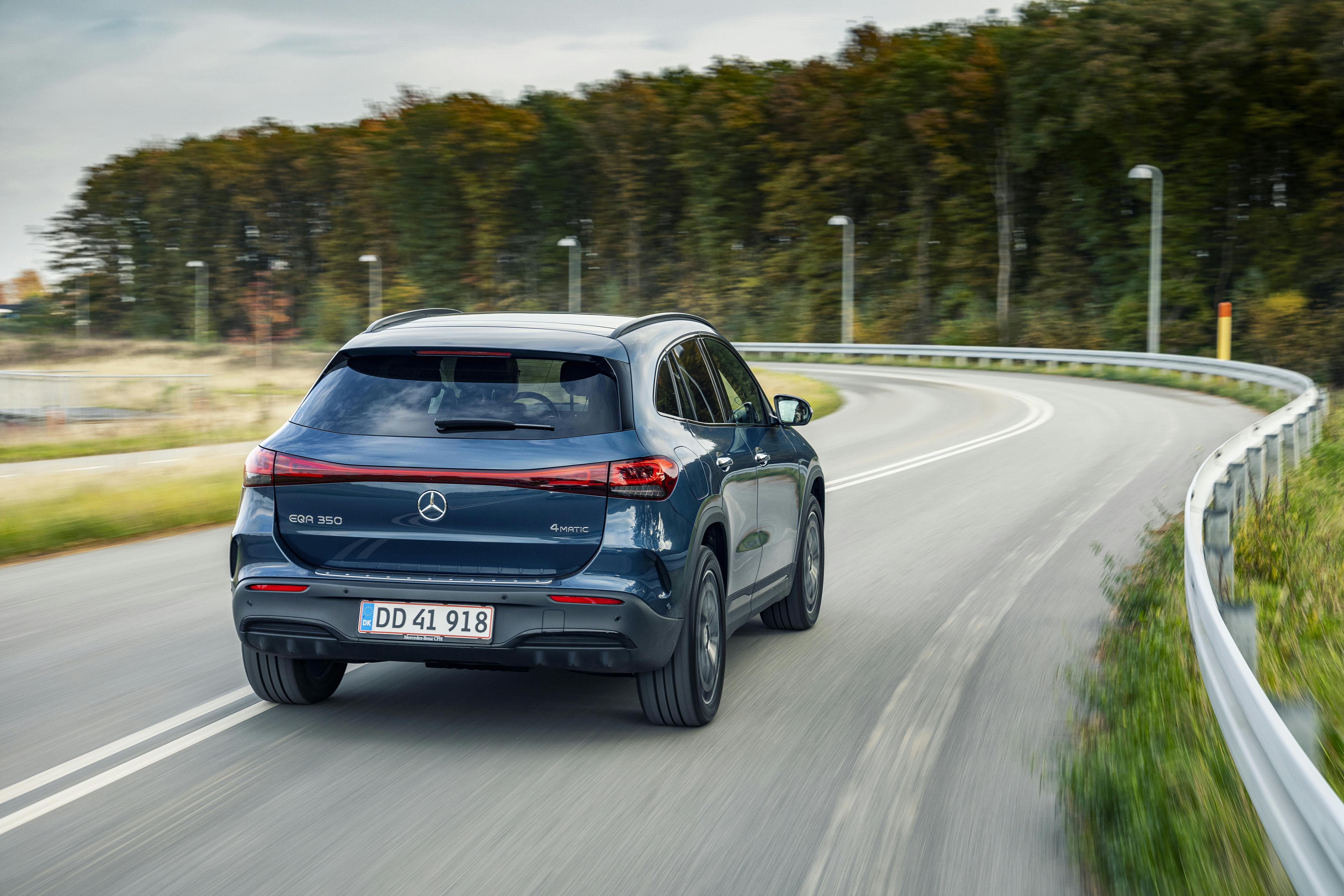 mercedes eqa elbil pris test