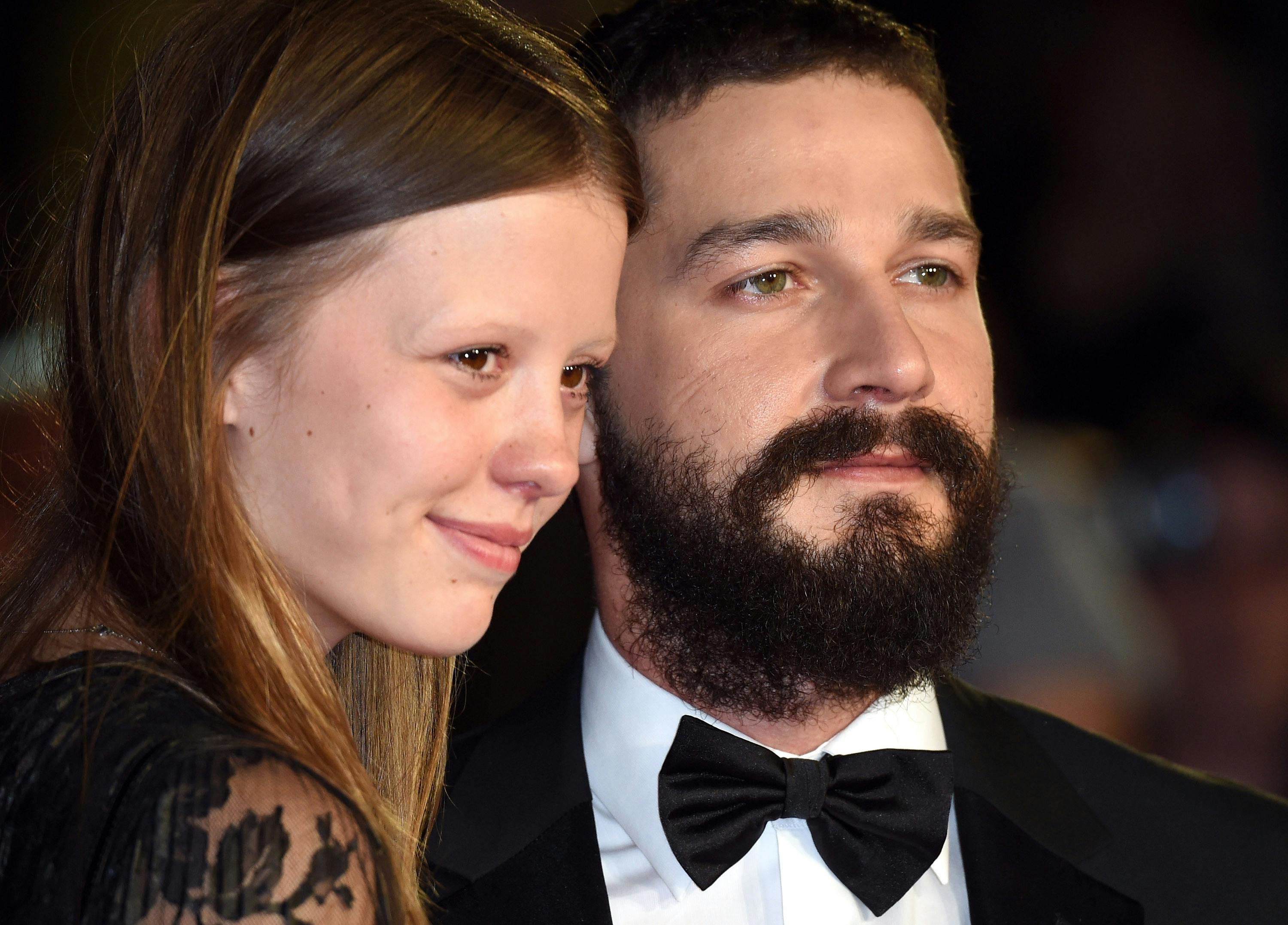 Med to skuespiller-forældre kunne det godt tænkes, at det kunne blive en karrierevej for denne lille baby! Mia Goth og Shia LaBeouf gravid