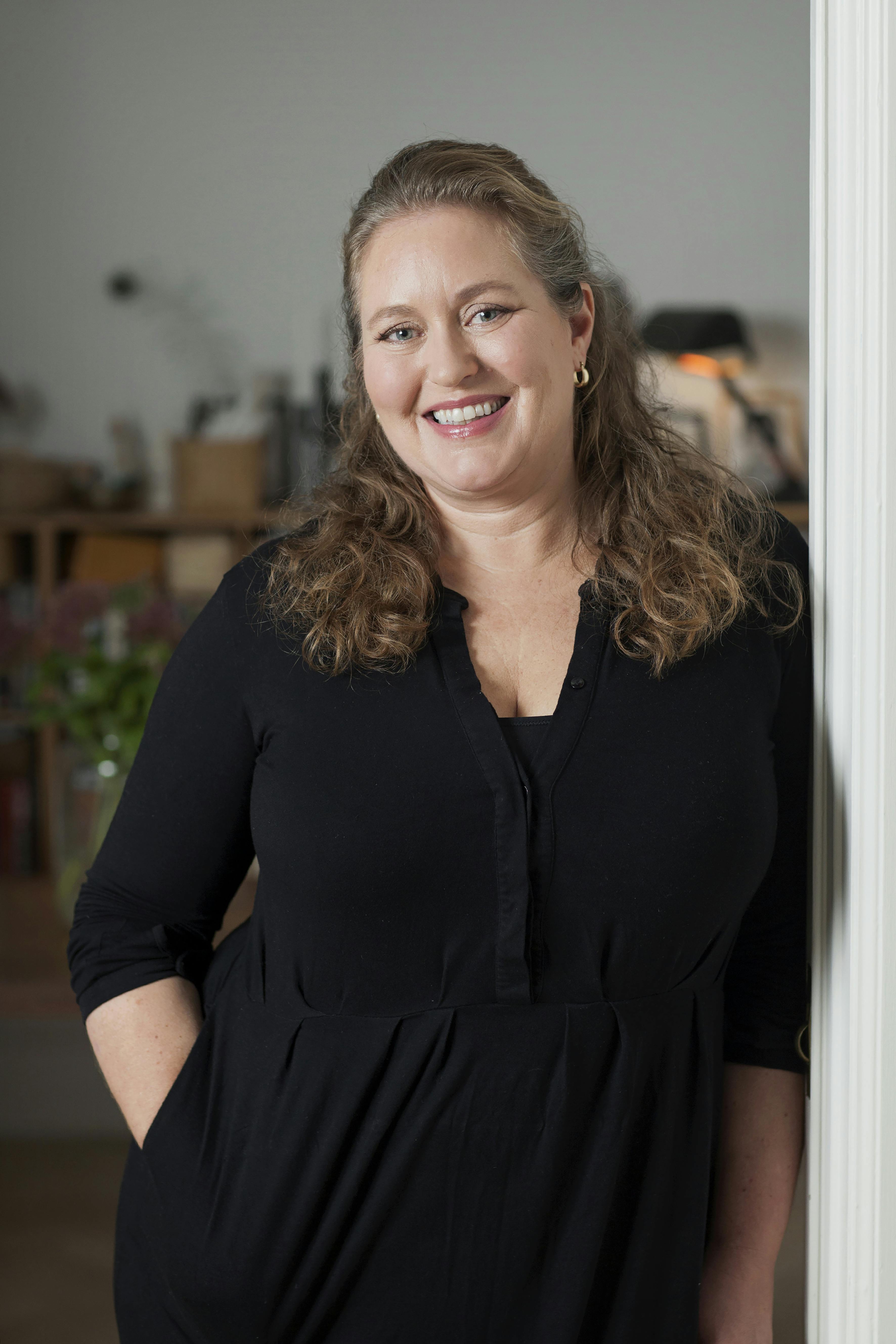 "At vi smitter hinanden med godt humør, er så vigtigt i hverdagen,” siger Mia Louise Nørregaard. Følelser og sårbarhed
