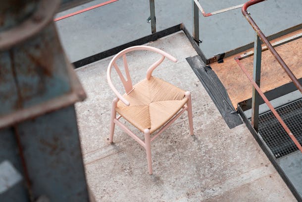 'LA Sunset' Wishbone Chair. 50 Limiteds. 'LA Sunset' Wishbone Chair. 50 Limiteds.