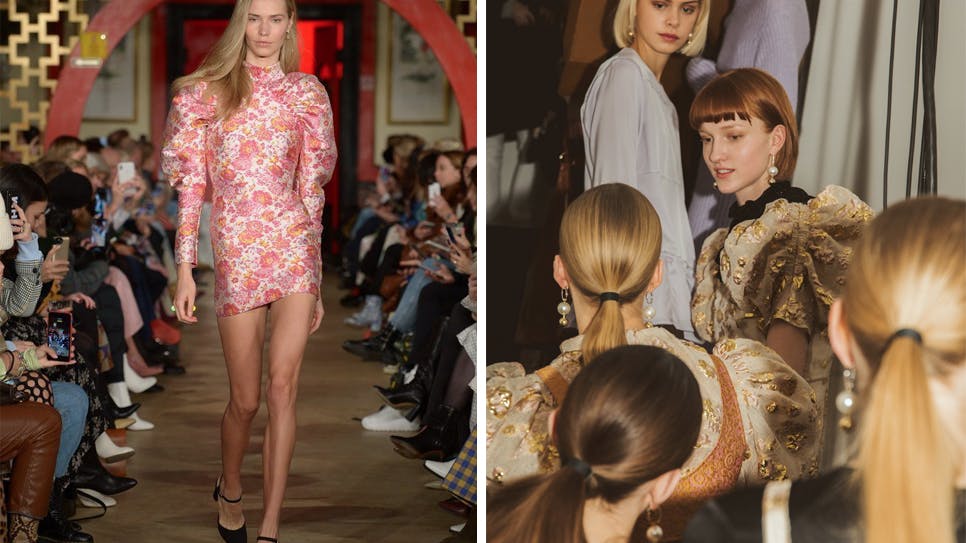 Hestehaler og stort hår – frisyrer på Copenhagen fashion week