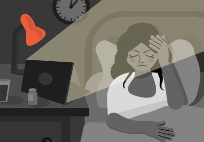 De sista timmarna innan man ska sova är det bra att utsätta sig för så lite blått ljus som möjligt – från starka LED-lampor, datorer, läsplattor och mobiler. Ljus från skärm