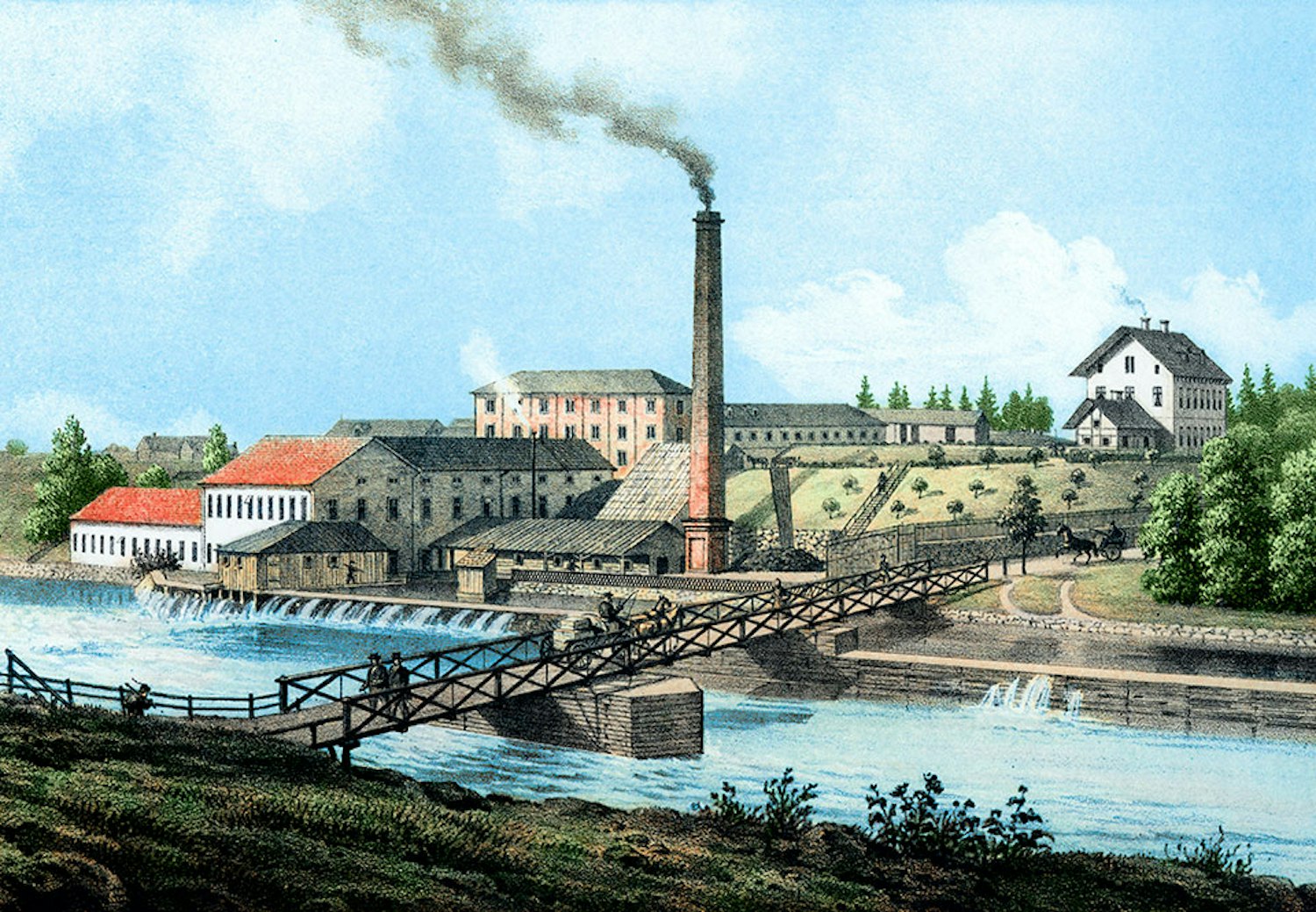 Gambar Industri Pulp dan Kertas