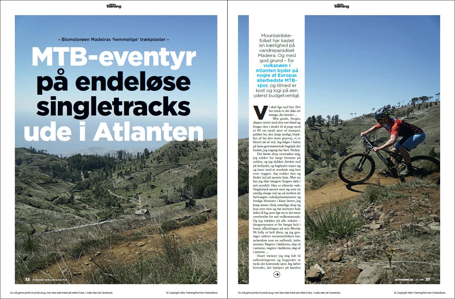 MTB-eventyr på endeløse singletracks i Atlanten