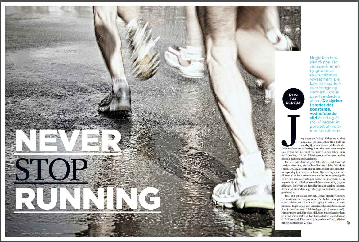 Never stop running PDF