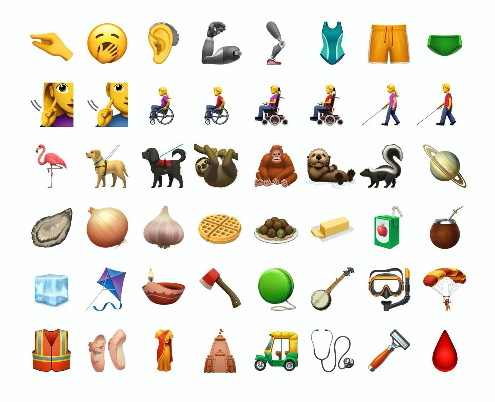 Ordforrådet vårt kommer til å øke betraktelig med den nye emoji-oppdateringen. Stort utvalg emojier i ny oppdatering