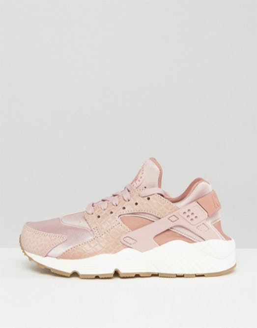 Pink sneakers