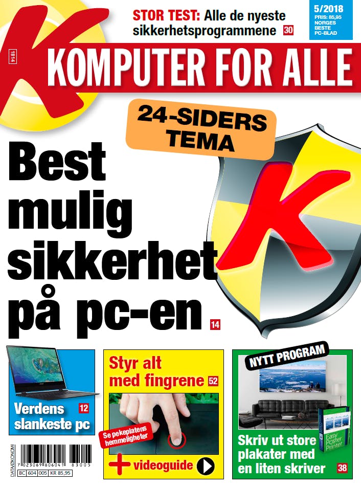 Bästa skyddet till din pc.
