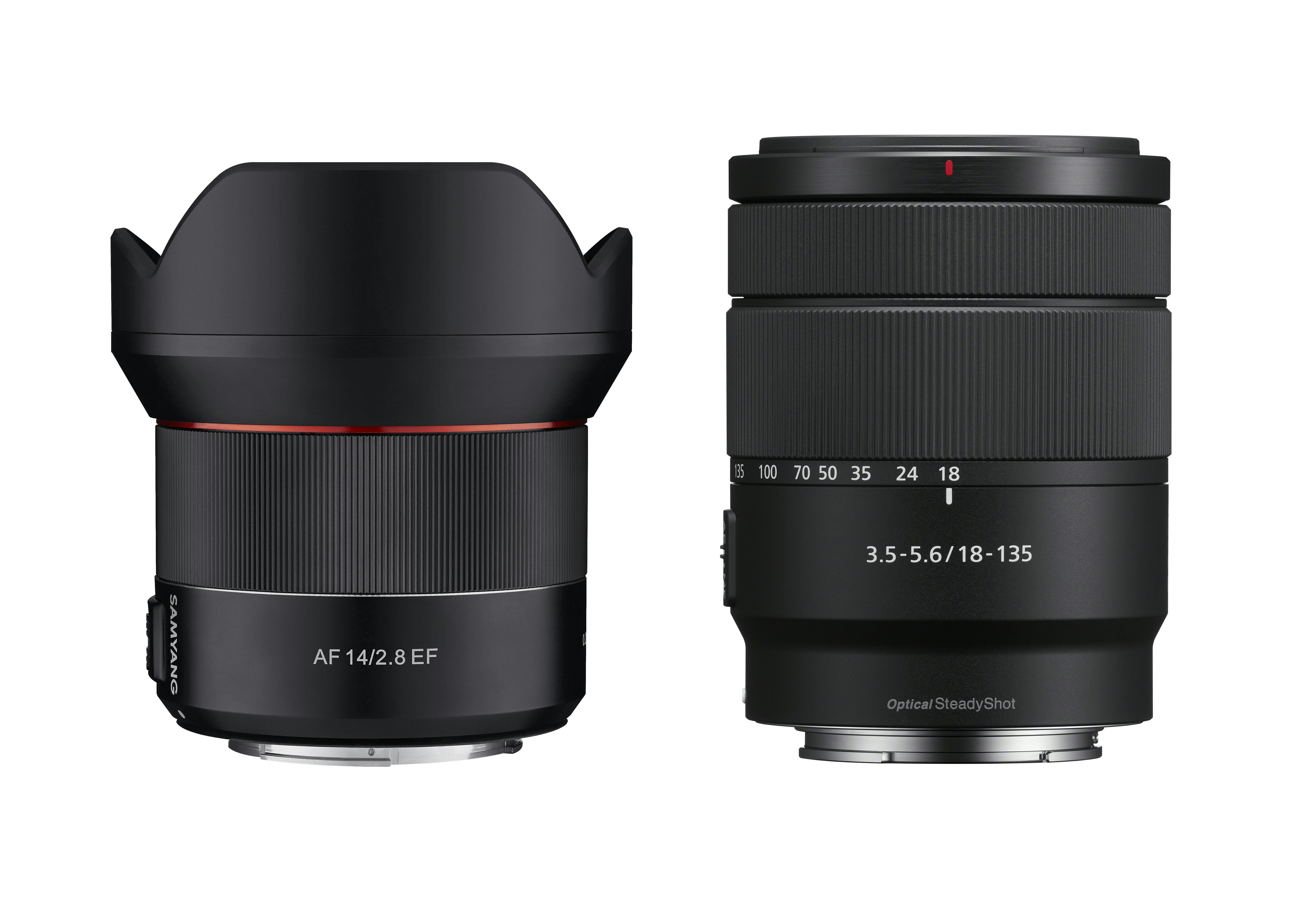 Samyang og Sony er klar med to nye objektiver