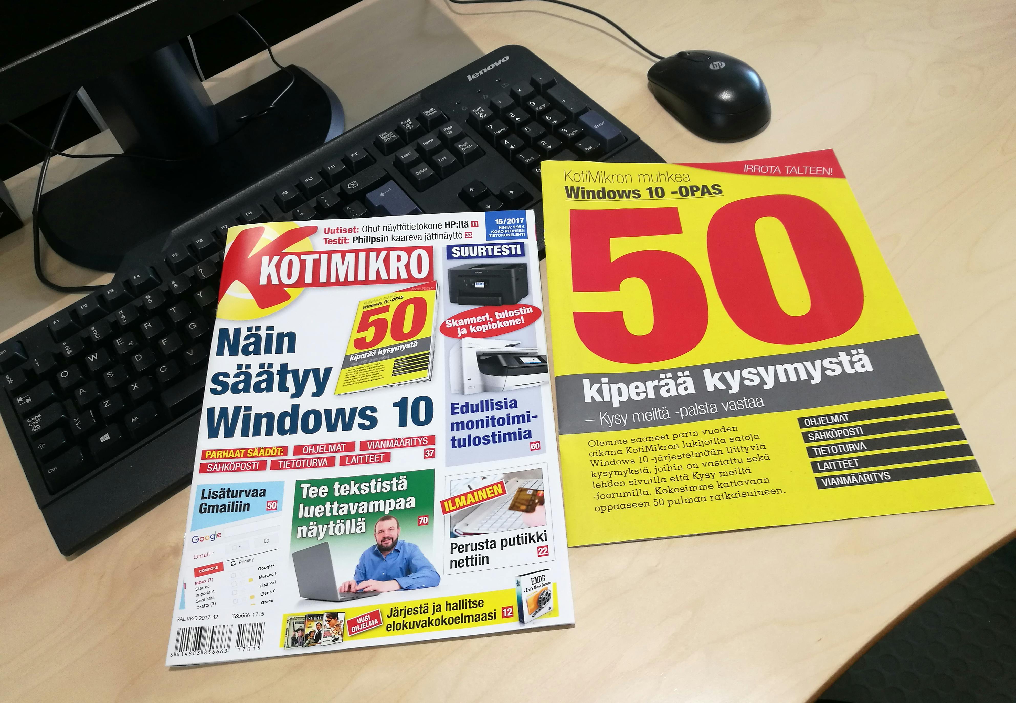 KotiMikron Windows 10 -opas