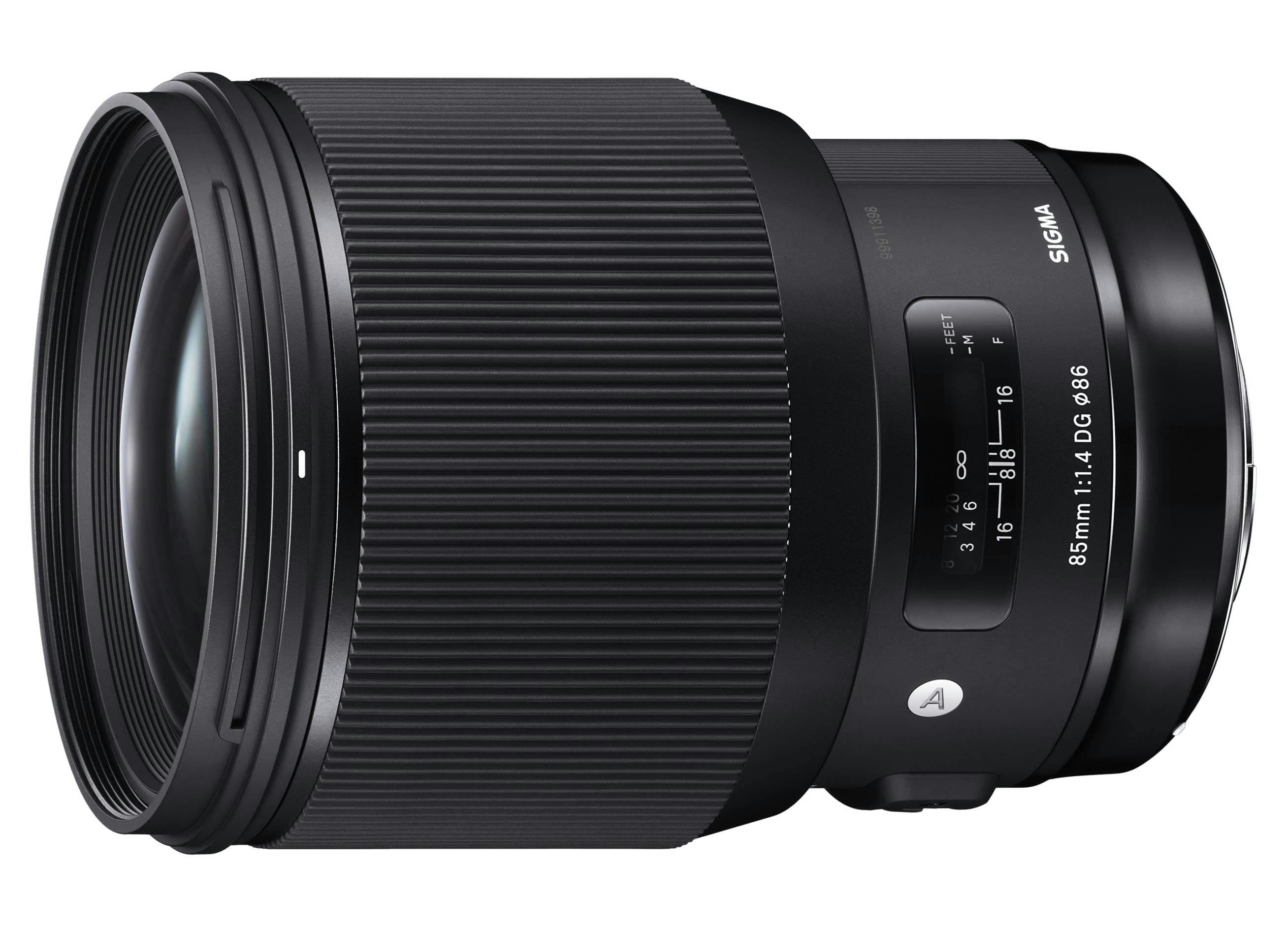 Valovoimainen Sigma 85 mm F1.4 DG HSM Art -muotokuvausobjektiivi
