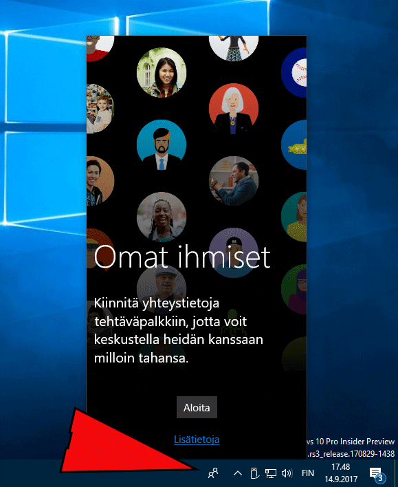 Windows 10 Fall Creators Update - Oma piiri - My People
