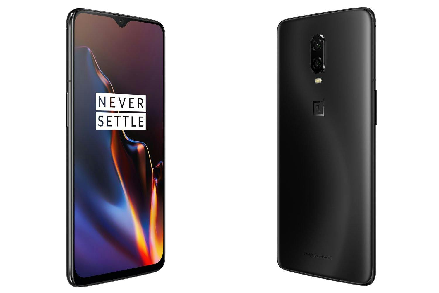 OnePlus 6T Fingeravtrycksläsaren döljer sig längst ner på skärmen.