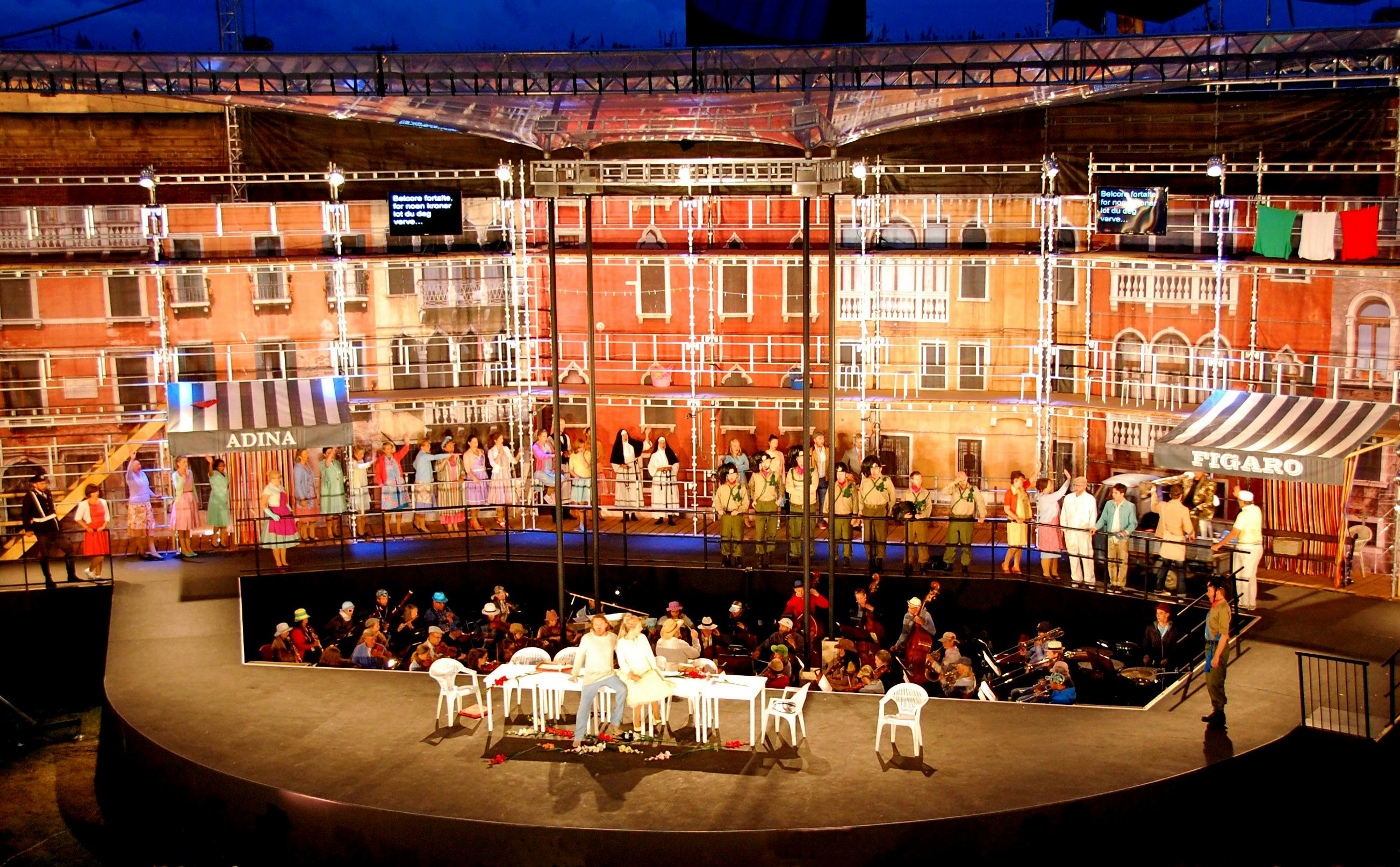 Operaen i sommer: Oscarsborg festning