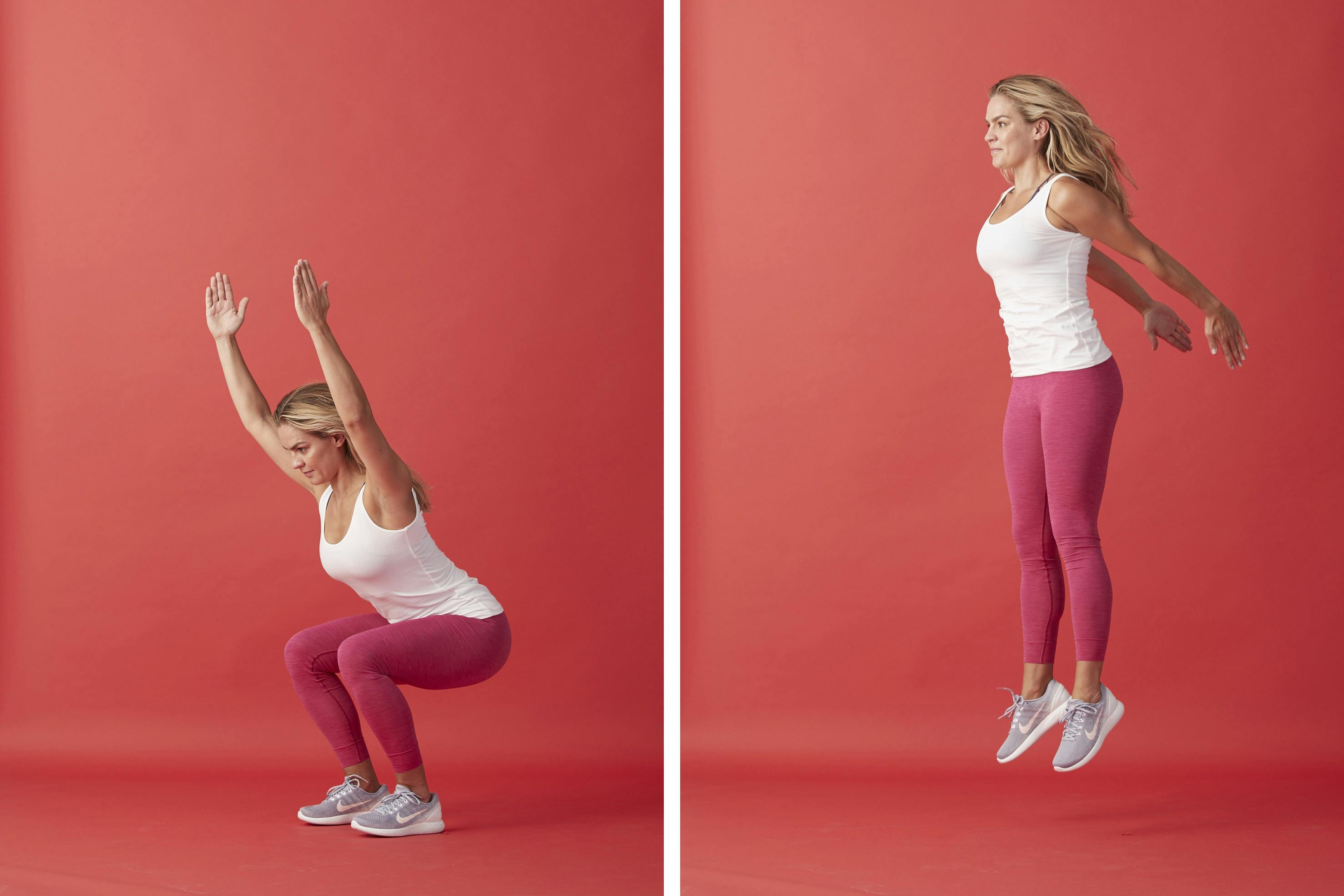 Squat med hop