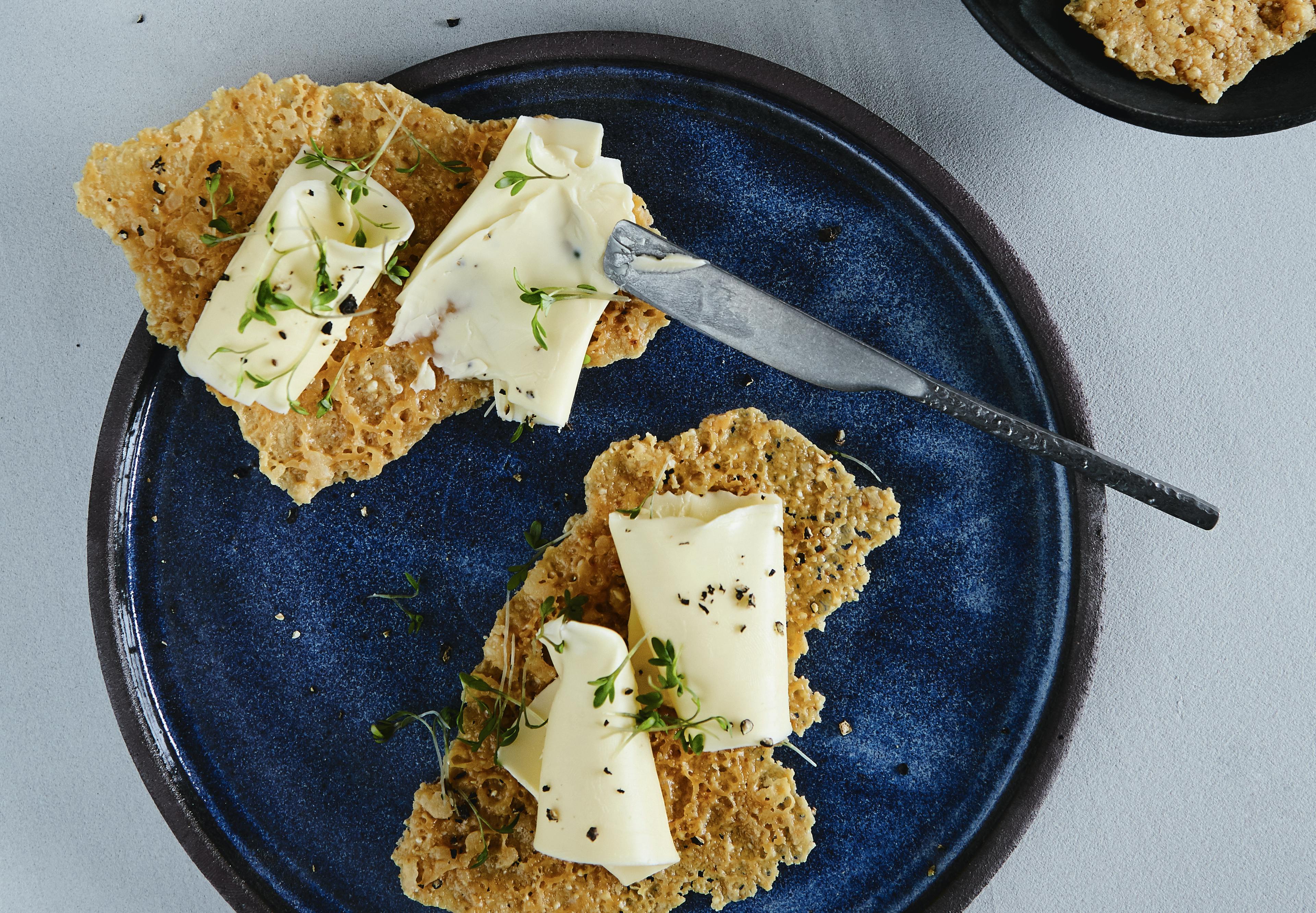 parmesanbrød, lavkarbo. ketodiett