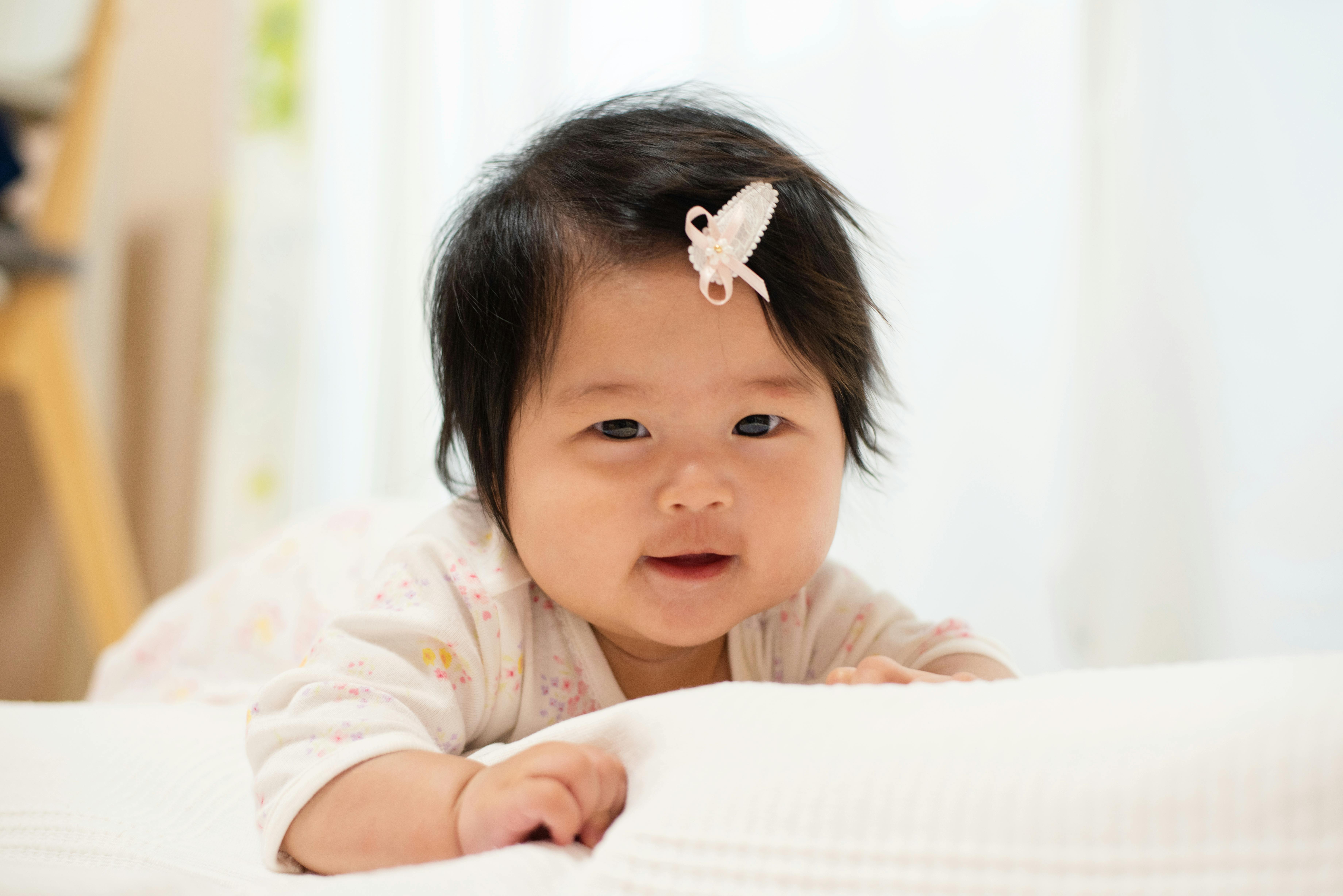 Mon denne mega søde baby har et pigenavn med M? Pigenavne med M