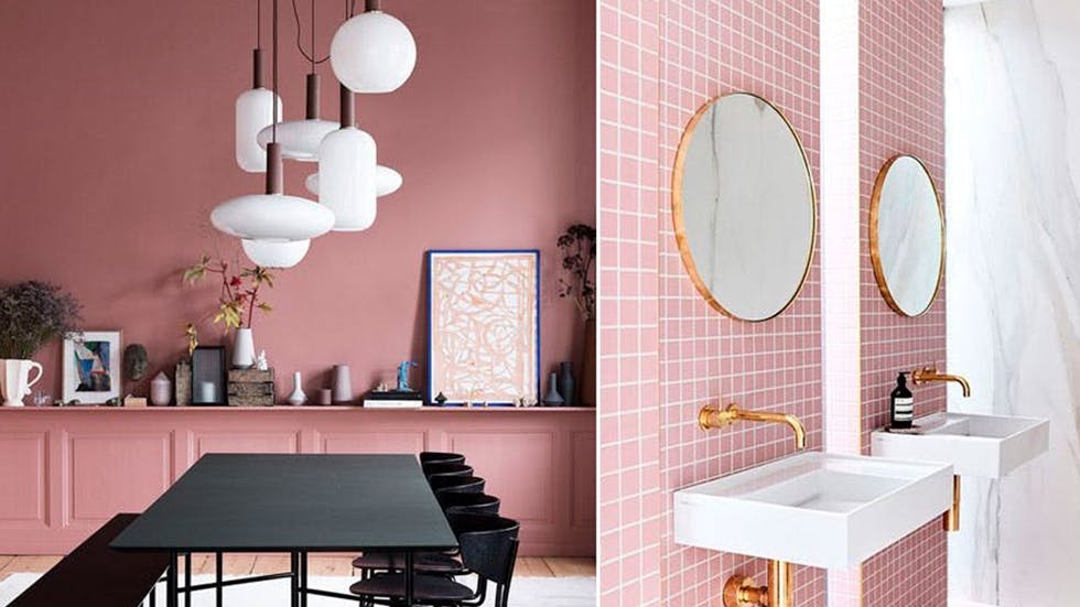 Interiørtips: Rosa i hjemmet