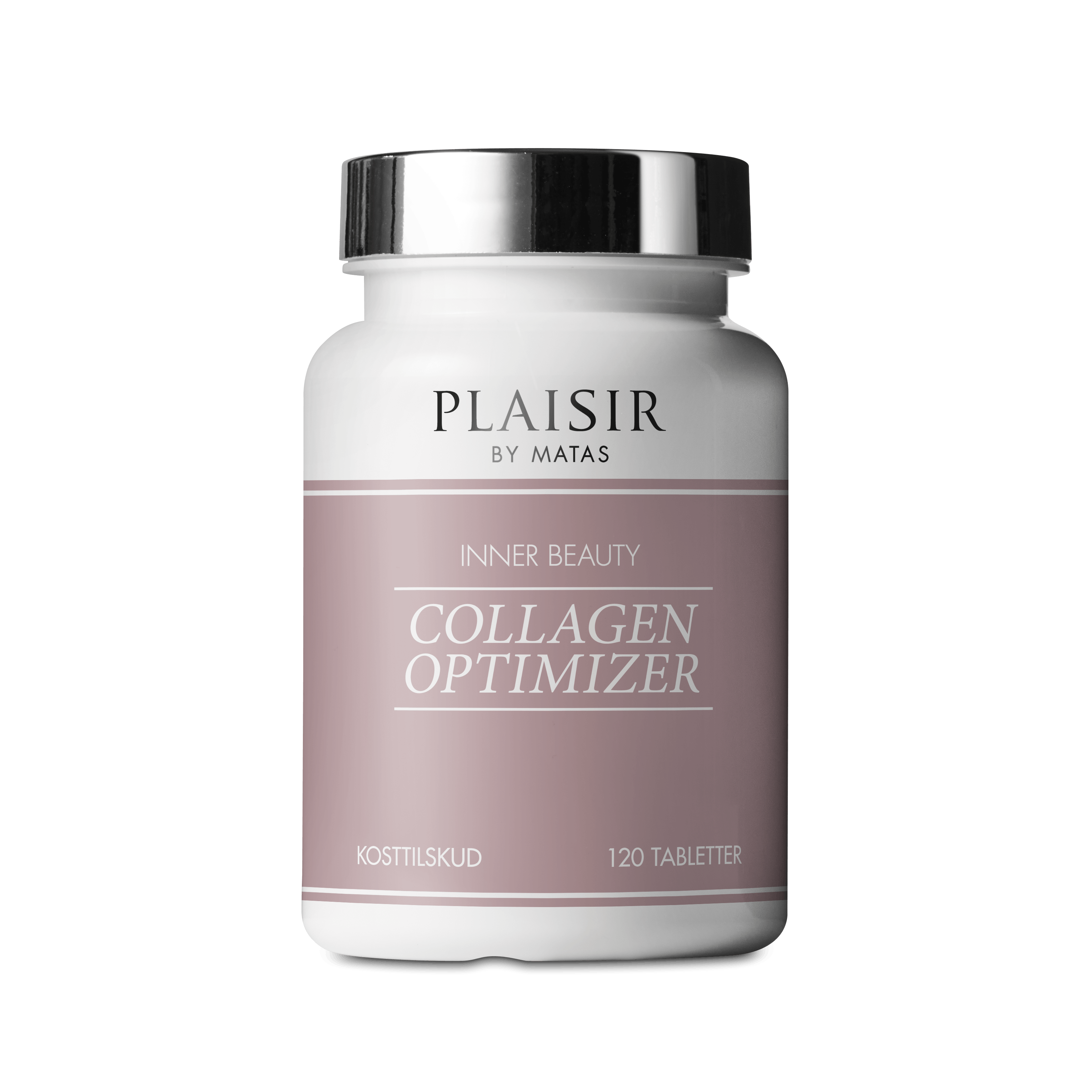 Plaisir, Inner Beauty Collagen Optimizer. 120 tabletter, 299,95 kr.