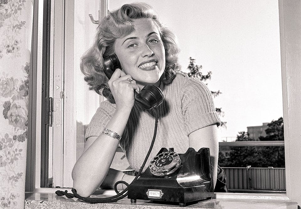 Sångerskan Bibi Johns