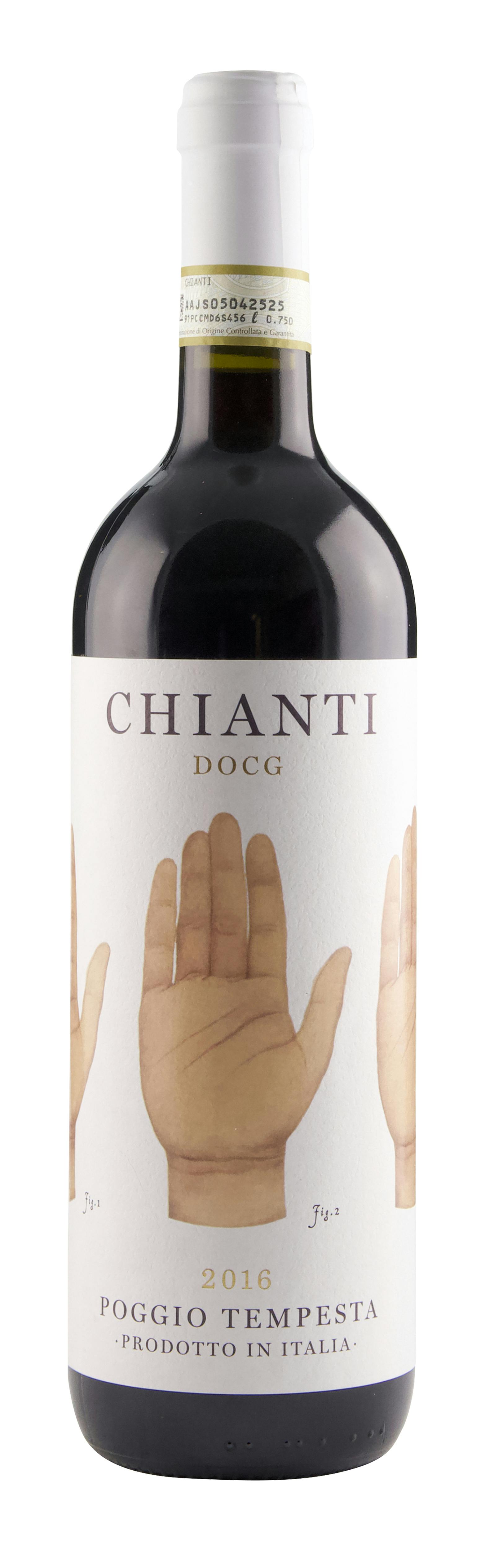 Italiensk rødvin Poggio Tempesta Chianti 2017