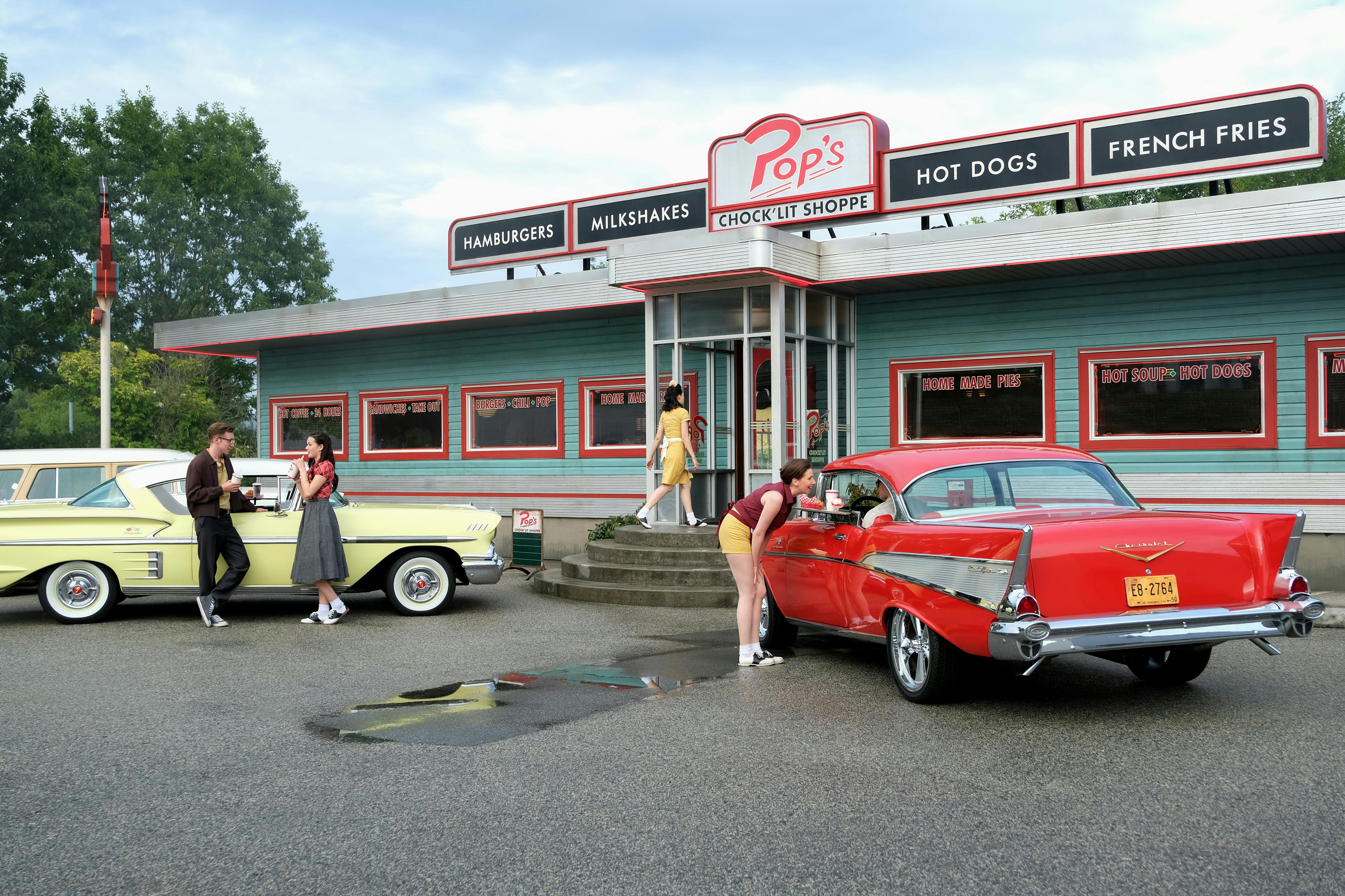 Vi kan godt forstå, at folk troede, Pops er en ægte dinner. Dineren i Riverdale